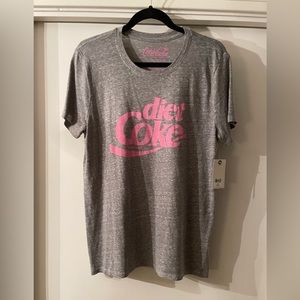 Lucky Brand Gray/Pink Diet Coke Tee